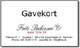 Gavekort