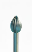 Flamme frser kort (Knop)